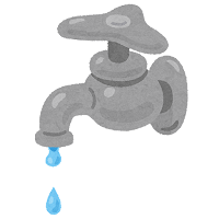 水栓の水量を調整する方法