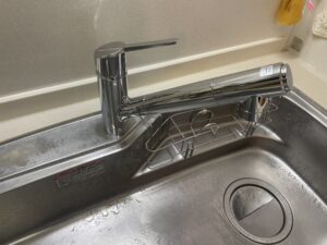 吐水口タイプから取り替えたい　施工後