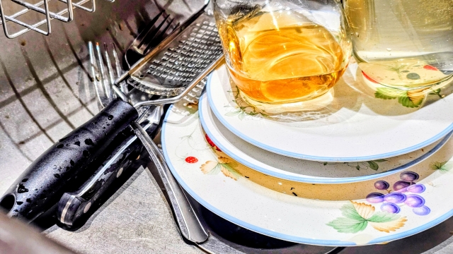 食器　予洗い