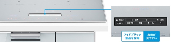 ワイドブラック液晶