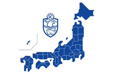 日本全国の対応エリアについて