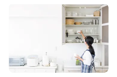 キッチンの写真素材