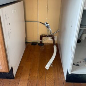 もう一度フロントオープン食洗機取替　撤去