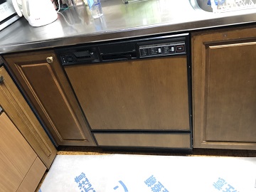 フロントオープン食洗機工事 60cmフロントオープン入替2
