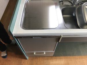 宮城県仙台市でトップオープン食洗機の取替2