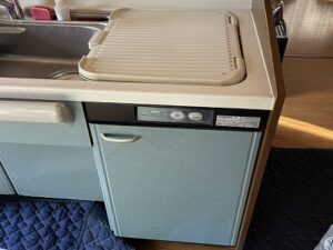 栃木県足利市にてトップオープン食洗機EW-CB53YHからスライド食洗機への入れ替え事例1