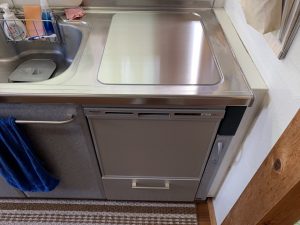 長野県神伊那郡でトップオープン食洗機の交換2