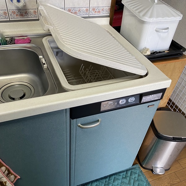 ヤマハトップオープン食洗機取替　施工前確認
