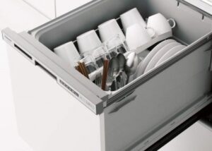 食器洗い乾燥機　クリナップ　ZWPM45M18KDS-E　シルバー　扉面材タイプ