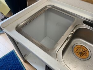 ヤマハのトップオープン食洗機を撤去する クリーニング