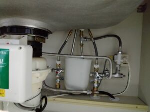 浄水器付一体型水栓に取替える♫電源ディスポーザー