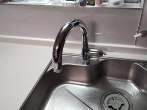和歌山キッチン取付け隊　タカギ浄水栓の工事　施工後