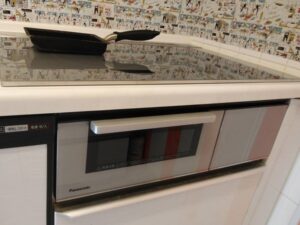 広島キッチン取付け隊　ガスコンロをIHヒーターに交換　施工後