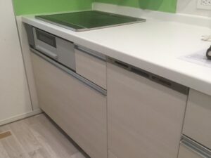 岐阜キッチン取付け隊　ガスコンロをIHヒーターに交換　施工後 