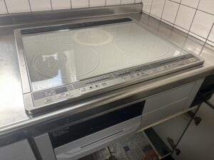 宮城キッチン取付け隊　ガスコンロをIHヒーターに交換