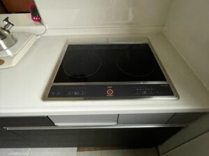 埼玉のキッチン取付け隊　グリルなしヒーターの工事