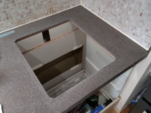 北海道キッチン取付け隊　コンパクト2口ヒーターの取替