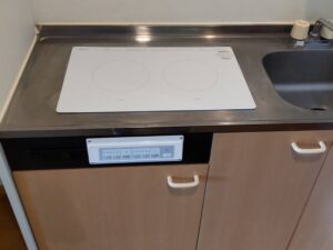 富山キッチン取付け隊　グリルなしヒーターの工事
