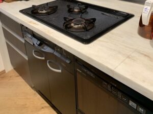 高知キッチン取付け隊　ガスオーブンの撤去　施工後