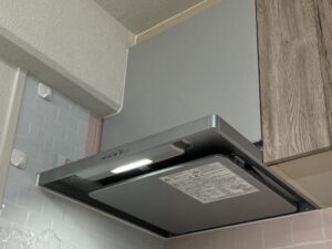 埼玉のキッチン取付け隊　マンションのレンジフードリフォーム術　施工後