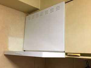 和歌山キッチン取付け隊　マンションのレンジフードリフォーム術　施工後