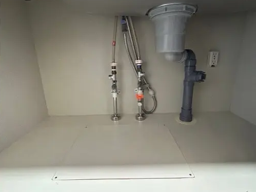 TOTO製ディスポーザーNJE210　撤去工事 　施工後