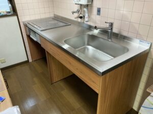 福島キッチン取付け隊 キッチンまるごと取替リフォーム 施工後