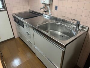 DIYキッチン四条畷施工事例①