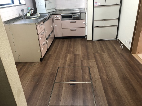 埼玉のキッチン取付け隊　IHヒーターリフォーム