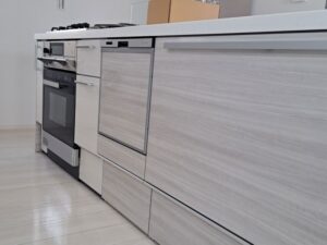 和歌山キッチン取付け隊　ガスオーブンを後付