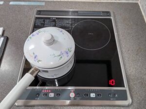 和歌山キッチン取付け隊　コンパクト2口ヒーターの取替