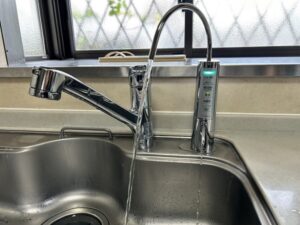京都キッチン取付け隊　アルカリイオン整水器の工事