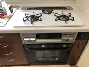 愛知キッチン取付け隊　ガスオーブンの取替
