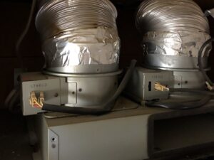 京都キッチン取付け隊　同時給排気フードの工事