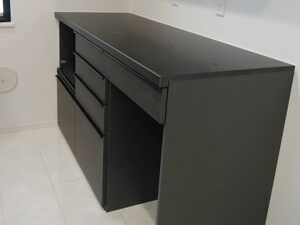 愛知キッチン取付け隊　家電収納ユニットの取付け