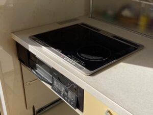 石川キッチン取付け隊　IHヒーターの取替　施工前