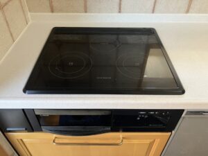 山口キッチン取付け隊　IHヒーターの取替　施工前