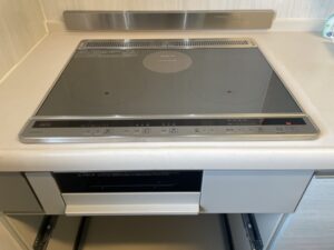 北海道キッチン取付け隊　IHヒーターの取替　施工後