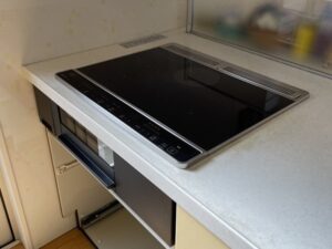 石川キッチン取付け隊　IHヒーターの取替　施工後