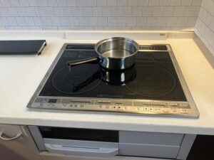 滋賀キッチン取付け隊　IHヒーターの取替　施工後
