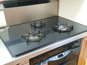 宮城キッチン取付け隊　TOTO特殊コンロの工事 
