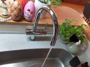 新潟キッチン取付け隊　カートリッジそのままで浄水栓の交換