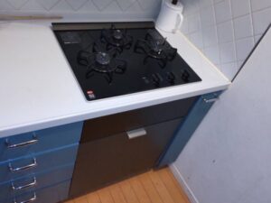宮城キッチン取付け隊　ガスオーブンの撤去　施工後
