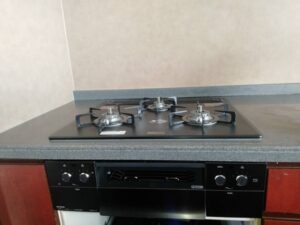 山口キッチン取付け隊　ガスコンロの取替　施工後