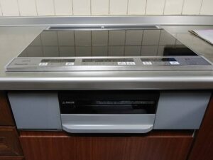 宮崎キッチン取付け隊　ガスコンロをIHヒーターに交換　施工後 