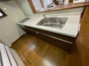 滋賀キッチン取付け隊　キッチンまるごと取替リフォーム　施工後
