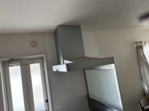 石川キッチン取付け隊　サイドレンジフードの取替　施工前