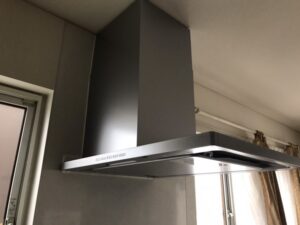サイドレンジフードの取替　施工後
