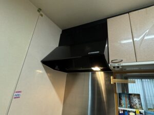 宮崎キッチン取付け隊　シロッコファンフードの取替　施工後