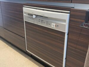 シンク下食洗機リフォーム　施工前